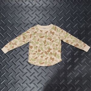 Kids Camo Long Sleeve Shirt